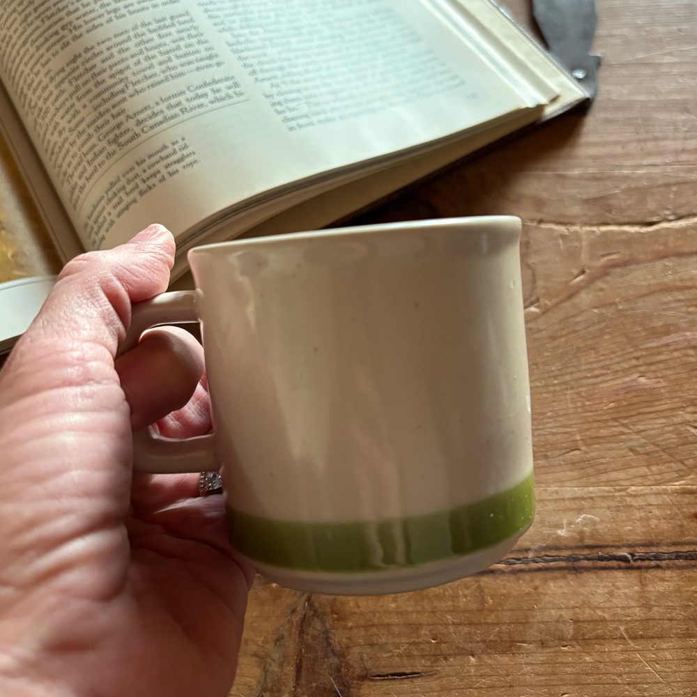 Vintage stoneware mug